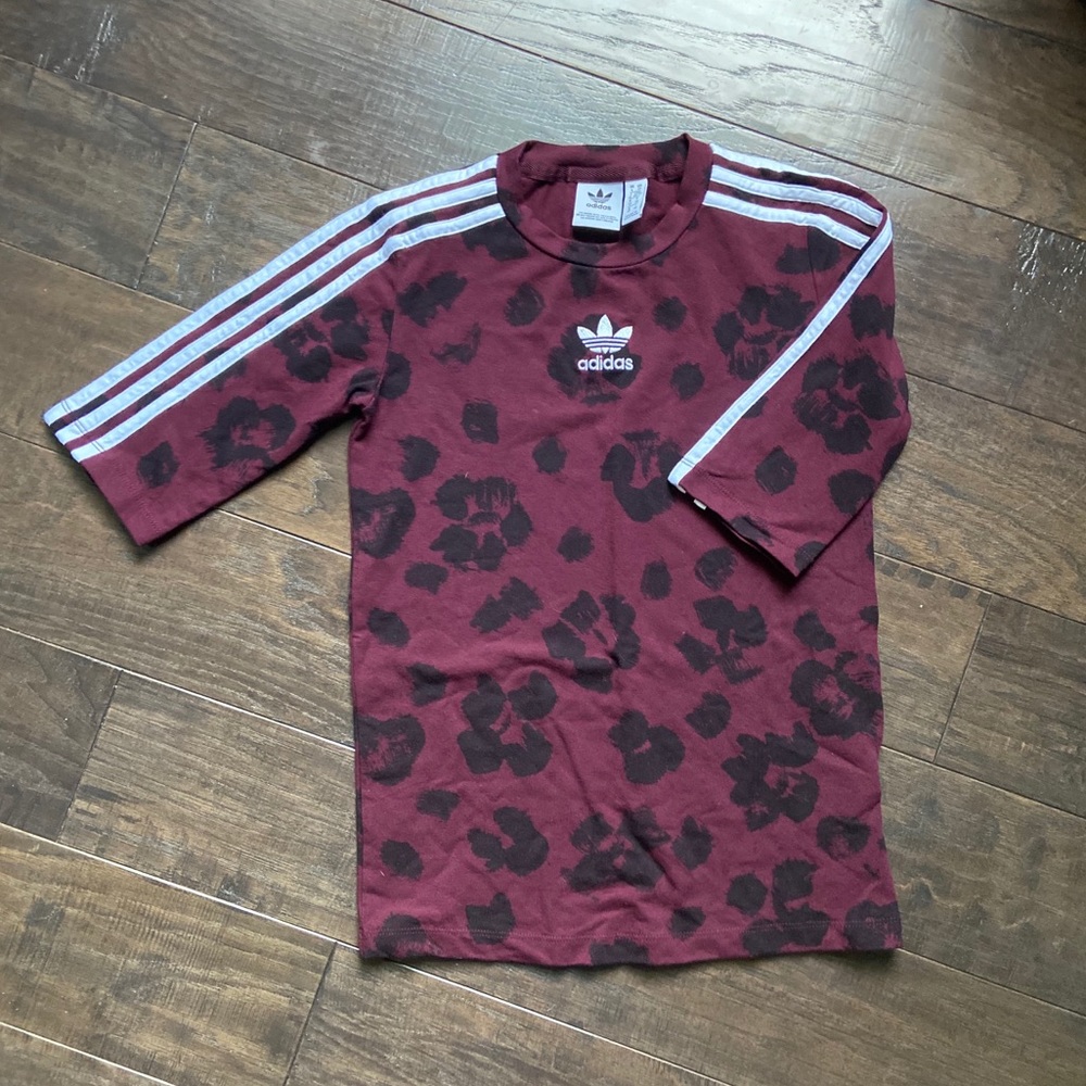 Adidas Kids Quarter Sleeve Shirt